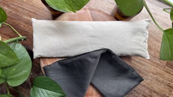 Weighted Lavender Eye Pillow With Removable Tencel Cover – Four Colours, 9 of 9