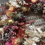 Autumnal 'Amber' Dried Flower Wreath, thumbnail 5 of 6