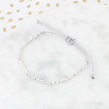 Morse Code I Love You To The Moon Bracelet, 3 of 8