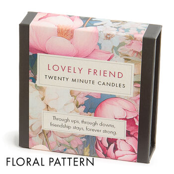 'Lovely Friend' Twenty Minute Candles, 5 of 12