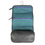 'Henson' Men's Roll Hanging Leather Wash Bag In Black, thumbnail 5 of 9