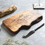 Personalised Wedding Gift Cheese Board, thumbnail 1 of 9