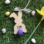 Personalised Easter Bunny Hanging Decoration, thumbnail 5 of 5