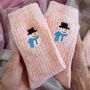 Christmas Cashmere Bed Socks Personalised Gift For Her, thumbnail 4 of 9