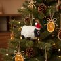 Handmade Christmas Black Sheep Fair Trade, thumbnail 1 of 9