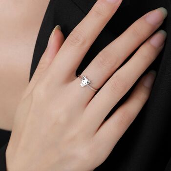 Dairy Cow Ring In Sterling Silver, 4 of 11