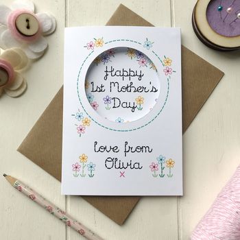 Personalised First Mother's Day Card, 2 of 5