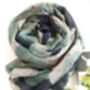 Large Viscose Floral Flower Linen Summer Scarf, thumbnail 3 of 7
