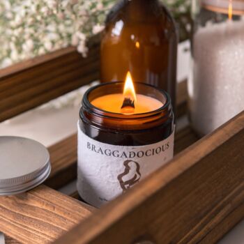 'Bragga' Sage And Rosemary Scented Soy Candle, 2 of 5