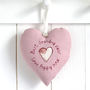 Personalised Hanging Heart Engagement Gift, thumbnail 3 of 12