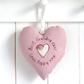 Personalised Hanging Heart Engagement Gift, 3 of 12