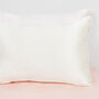 Silk Pillowcase Ivory Mulberry Silk Satin Pillow, thumbnail 4 of 7