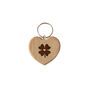 Oak Heart Keyring 'Shamrock' | Keys | Key Accessory, thumbnail 2 of 2