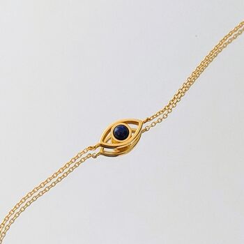 The Evil Eye Lapis Lazuli Bracelet, 4 of 6