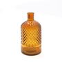 Recycled Glass Diamond Bottle Vase In Seven Colours, thumbnail 4 of 8