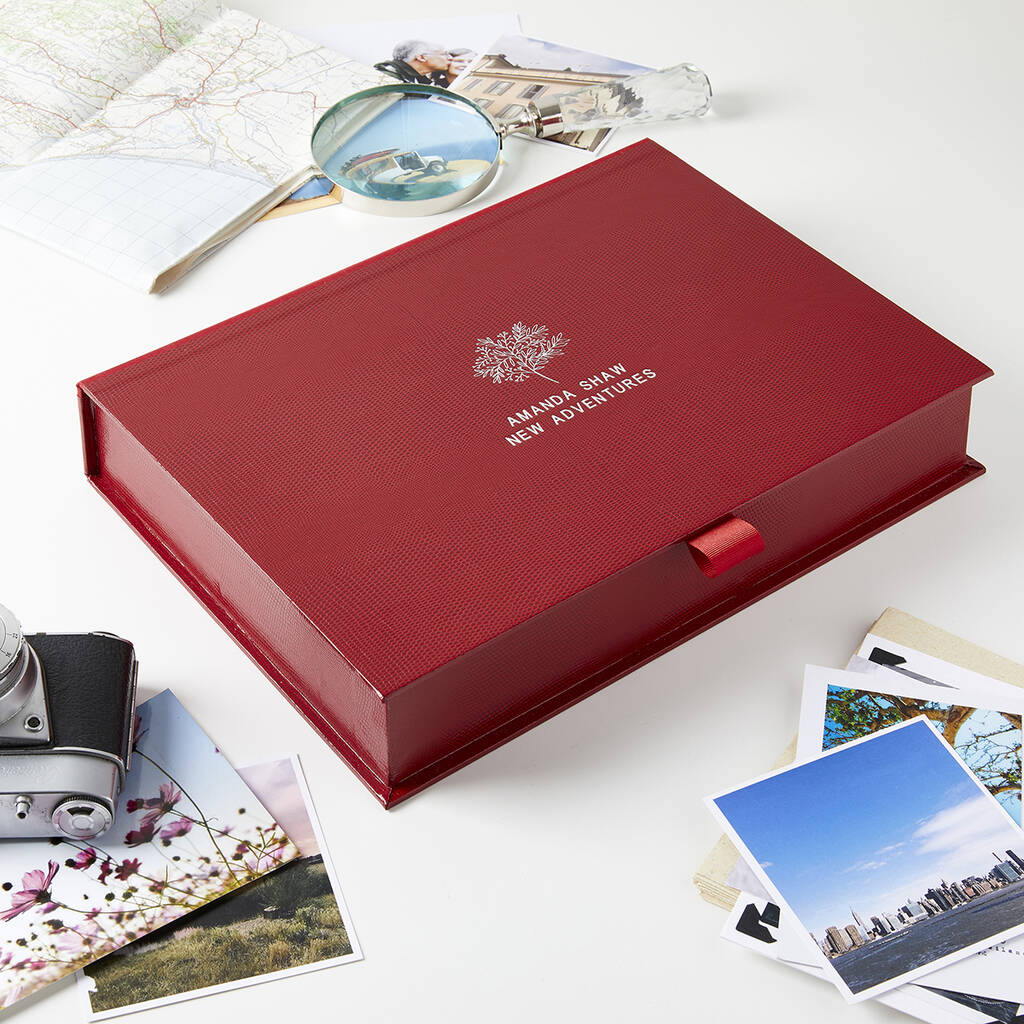 Personalised Retirement Memory Box By Harris & Jones