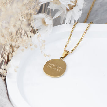 Personalised Honey Bee Pendant And Necklace, 4 of 7