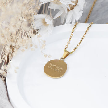 Personalised Honey Bee Pendant And Necklace, 4 of 8