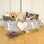 Personalised Wooden Love Heart Herb Garden, thumbnail 1 of 8