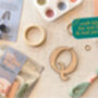 Paint Your Own Initial Keyring Kit, thumbnail 8 of 9