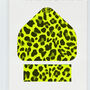 Neon Leopard Charger And Cable Sticker, thumbnail 10 of 10