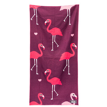 Pink Flamingo Microfibre Towel, 6 of 8