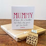 I Know I'm A Handful Mummy Card, thumbnail 8 of 11