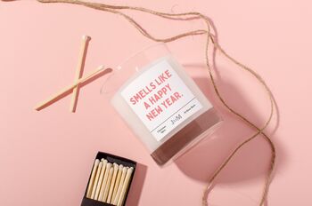 Smells Like A Happy New Year Candle Gift For New Years, 3 of 6