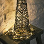 Light Up LED Rattan Witches Hat Halloween Decoration, thumbnail 5 of 7