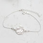 Sister Bracelet, Two Elephants Personalised Bracelet, Sister Gift, thumbnail 3 of 5