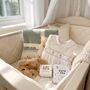 Personalised Merino Wool Baby Gift Box Green, thumbnail 1 of 2