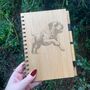 Personalised English Mastiff Dog Engraved Notebook, thumbnail 3 of 4
