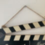 French Wooden Open And Closed Double Sided Clapper Board Sign, thumbnail 6 of 6
