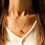 Pigeon Necklace – Silver/Gold, thumbnail 5 of 7