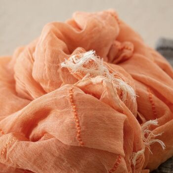 Super Soft Handwoven Cotton Shawl, Sarong, 7 of 8