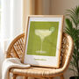 Margarita Print, Cocktail Print, thumbnail 9 of 10