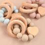 Personalised Unisex Baby Teether Rattle, thumbnail 4 of 4