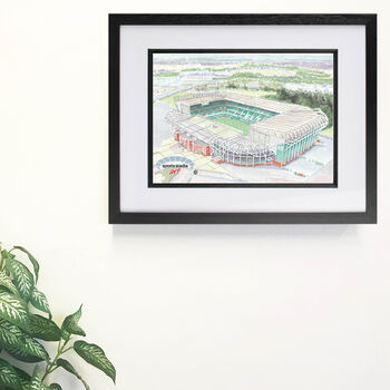 Celtic Fc Parkhead Stadium Fine Art Print, 2 of 3