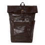 Large Leather Travel Backpack, thumbnail 2 of 12