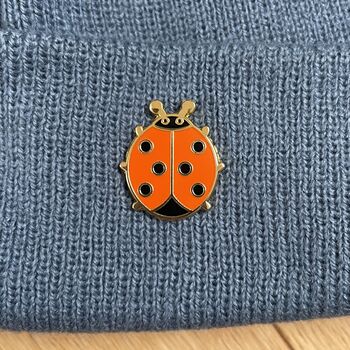 Lucky Ladybird Pin Badge, 6 of 7