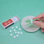 Mini Matchbox Gift With Felt Mistletoe And Heart Mini Mints, thumbnail 1 of 6