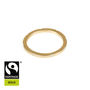 18ct Fairtrade Gold Eternity Ring With Diamonds, thumbnail 1 of 4
