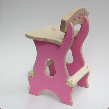 Child's Wooden Stool, 2 of 6
