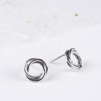 Bonds Of Friendship Earrings Sterling Silver, 3 of 3