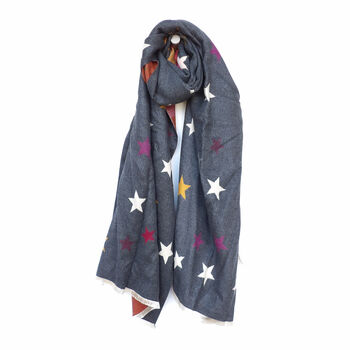 Reversible Colourful Personalised Star Scarf, 4 of 12
