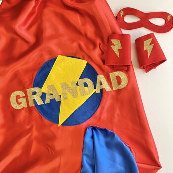 Superhero Cape, Adult Sized And Personalised, 3 of 12
