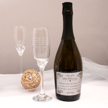 Personalised Prosecco Gift Set For Any Occasion, 2 of 4