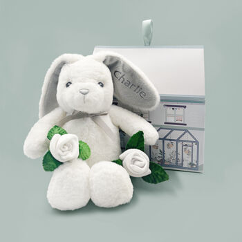 Bunny And Buds New Baby Gift Set, 3 of 12