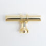 Solid Brass Plain Kitchen Pull Handles And Knobs, thumbnail 11 of 12