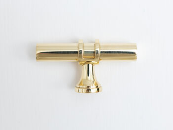 Solid Brass Plain Kitchen Pull Handles And Knobs, 11 of 12